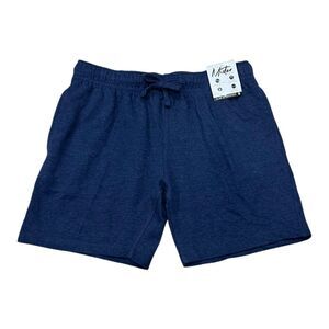 Mister New York Navy Slim & Tapered French Terry Shorts M